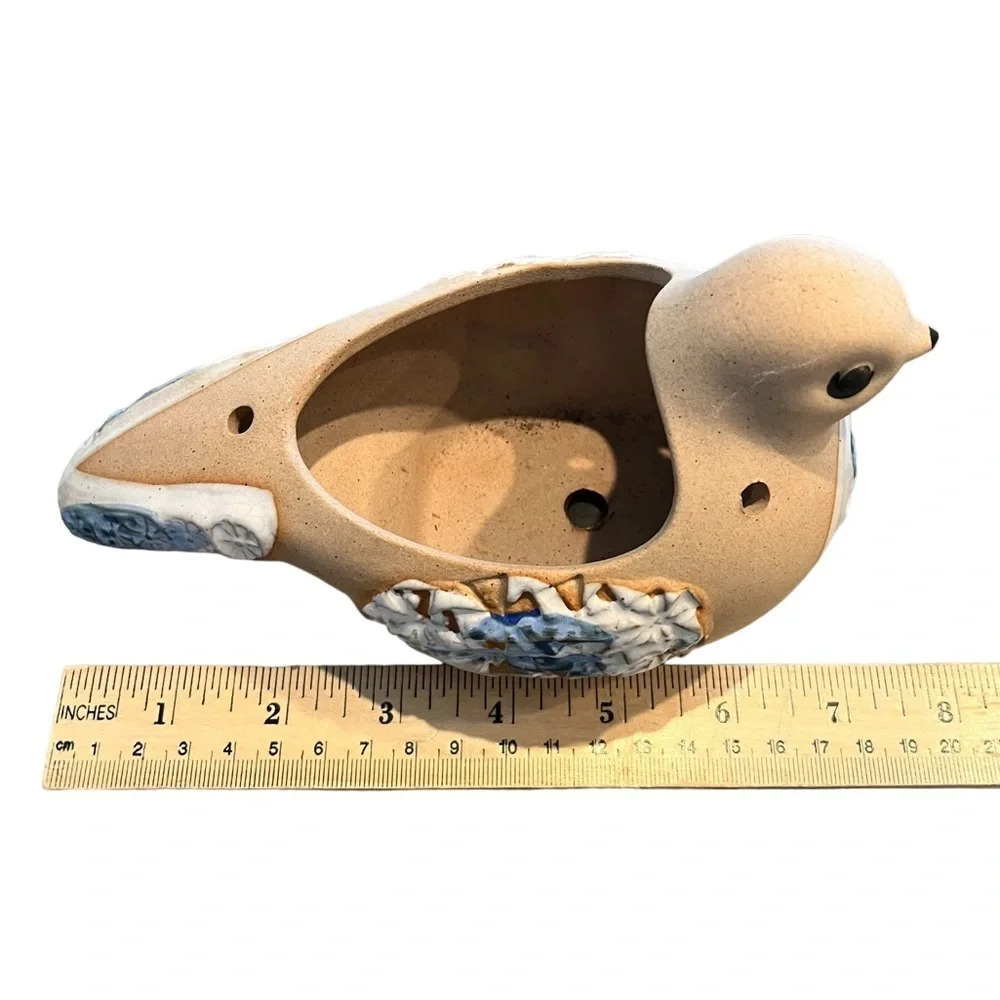 Mexican Bird Form Hanging Planter atonal - Picture 4 of 8